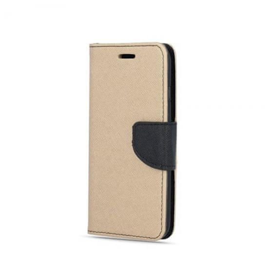  Fancy Diary maskica za iPhone 13 Pro Max, preklopna, zlatno-crna
