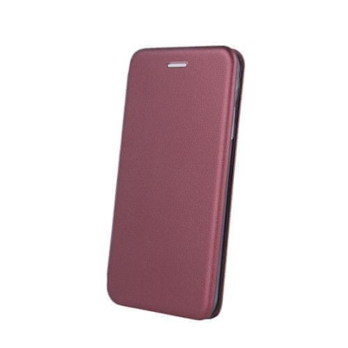  Premium Soft maskica za iPhone 12 Pro Max, preklopna, bordo crvena 