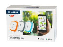 Blow BL011 GPS uređaj za praćenje životinja, ljudi, objekata, univerzalan, 6,5 cm, siva