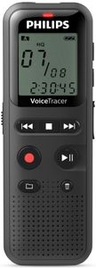 moderni diktafon philips voicetracer dvt1160 izlaz za slušalice baterija do 44 h interne memorije 8 gb lcd zaslon glasovna aktivacija plug and play priključak za računalo uključen usb kabel