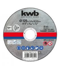 KWB OPP tanki rezni disk, 125x1.0 mm (49711812)