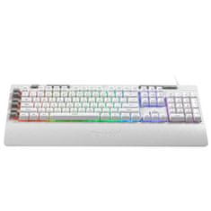 Redragon Shiva K512 tipkovnica, RGB, bijela