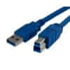 Sinnect USB 3.0 priključni kabel A-B, M/M, 1,8 m (11.306)