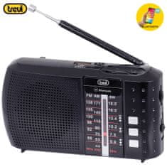 Radio Design Retro Vintage boîtier en Bois (FM - LW - CD - USB - MP3 - AUX)  18W Camry CR 1109