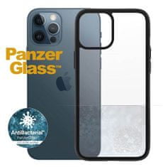 PanzerGlass ClearCase Black Edition AntiBacterial futrola za iPhone 12 Pro Max, prozirna (0253)