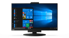 Lenovo ThinkCentre Tiny-In-One monitor, 27, IPS, 16:9, 2560x1440, 350cd/m2, 1000:1, 6ms, 1x DP, 1X HDMI, 1x USB, 60Hz, 99 sRGB, kamera (11JHRAT1EU)