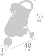 DeCuevas 90247 sportska kolica za lutke PIPO 2022, na tri kotača, 55 cm