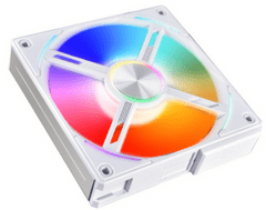 Lian Li AL120 ventilator za kućište, RGB, 120 mm, 3 komada i kontroler, bijeli (UF-AL120-3W)