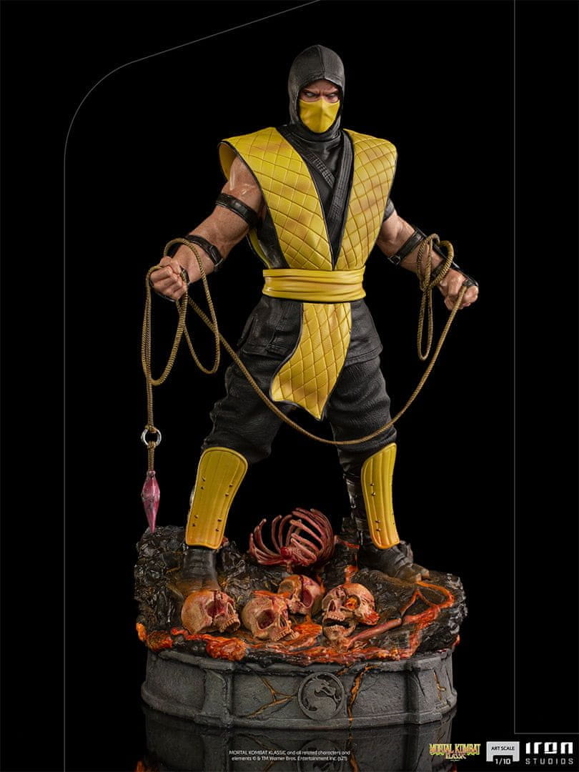 Mortal kombat deals scorpion figure