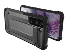 Carbon Armor futrola za Samsung Galaxy S21 FE G990, silikonska, crna
