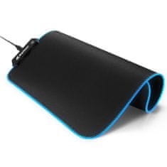 Sharkoon 1337 RGB V2 podloga za miš, 360 mm, crna s osvjetljenjem