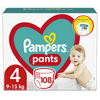 Pampers Pants pelene hlačice, Veličina 4, 9 -15 kg, 108 komada