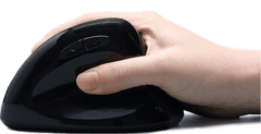 Adesso iMouse E30 miš, gaming, bežični, ergonomski, vertikalni, crni