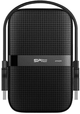 Silicon Power Armor A60 tvrdi disk (HDD), 2 TB, crna (SP020TBPHDA60S3K)