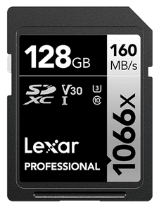 Lexar® Professional 1066x SDXC