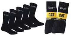 CAT DYP12 muške sportske čarape, crne, 41/45, 5 para