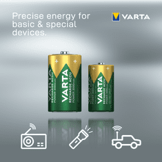 Varta punjiva baterija Power 2 C 3000 mAh R2U 56714101402, 2 komada