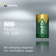 Varta punjiva baterija Power 2 C 3000 mAh R2U 56714101402, 2 komada