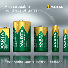 Varta punjiva baterija Power 2 C 3000 mAh R2U 56714101402, 2 komada