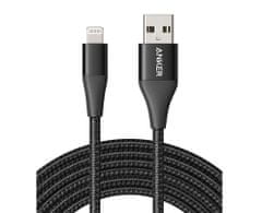 Anker PowerLine Select kabel, USB-A na LTG, 1,8 m, crna