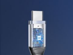 Orico TBZ4 kabel, USB-C na USB-C, Thunderbolt 4, 40Gb/s, 100W PD, 8K 60Hz, 0,3 m, crna (TBZ4-03-GY-BP)