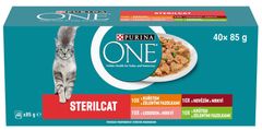 Purina ONE STERILCAT ukusna selekcija u soku, 40x85 g