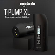 COOLADO tPump XL prijenosni bežični kompresor zraka, LED, crna