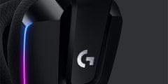 Logitech G733 Lightspeed bežične slušalice, crne