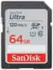 SanDisk Ultra SDXC memorijska kartica, 64GB