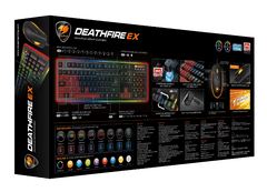Cougar Deathfire EX gaming tipkovnica, pozadinsko osvjetljenje u 8 boja, crna (CGR-WXNMB-DF2)