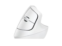 Logitech Lift miš za Mac, vertikalni, ergonomski, bijela (910-006477)