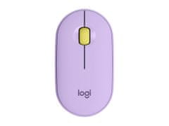 Logitech Pebble M350 miš, bežični, ljubičasta (910-006752)