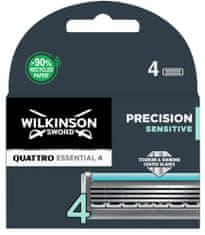 Wilkinson Sword zamjenske glave Quattro Titanium Sensitive, 4 komada