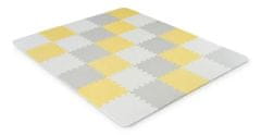 Kinderkraft Luno Foam Mat Puzzles pjenasta podloga, žuta