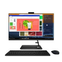 Lenovo IdeaCentre AIO 3 računalo, R7 7730U, 68,58 cm (27), FHD, 16GB, SSD512GB, W11H, črn (F0FY00GUSC)