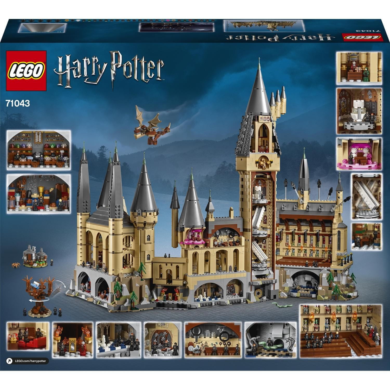 LEGO Harry Potter 71043 Dvorac Hogwarts MALL.HR