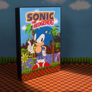  Fizz Creations Poster noćno svjetlo za djecu, 30 cm, Sonic