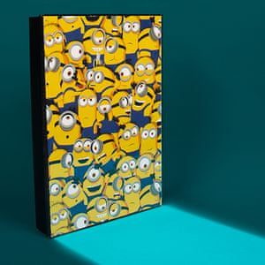  Fizz Creations Poster noćno svjetlo za djecu, 30 cm, Minions