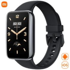 Xiaomi Mi Band 7 Pro pametna narukvica/sat, Bluetooth 5.2, AMOLED, Android+iOS, 5ATM, crna