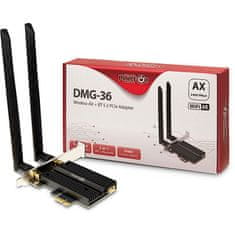 Inter-tech DMG-36 mrežna kartica, 5400 Mbps, WIFI6+BT5.2 (88888165)