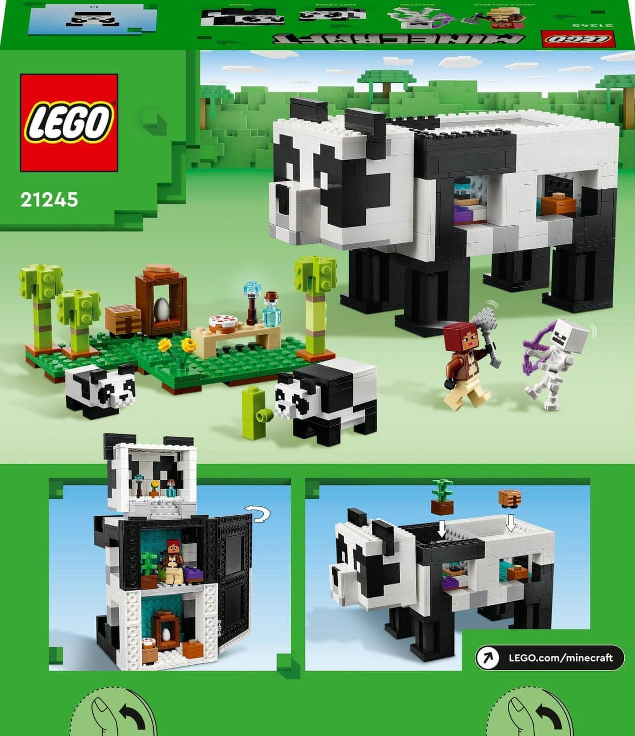 Panda lego 2024