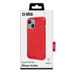SBS Smooth Mag maskica za iPhone 14 Plus, crvena