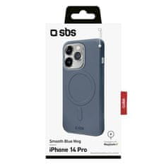SBS Smooth Mag maskica za iPhone 14 Pro, plava