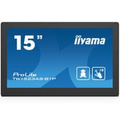 iiyama ProLite TW1523AS-B1P monitor, 39,62cm (15,6), FHD, na dodir