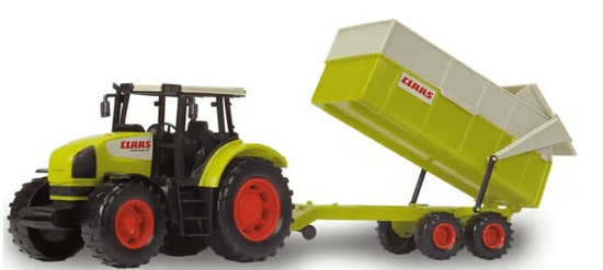 Dickie traktor Claas Ares, s prikolicom, 57 cm