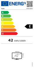 43E635BFS LED televizor, Android TV