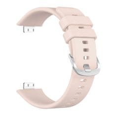 FIXED Silicone Strap remen za Xiaomi Band 6, silikonski, roza (FIXSSTB-1054-PI)