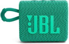 JBL GO3 Eco prijenosni zvučnik, zeleni