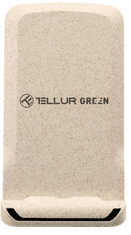 Tellur Green Qi brzi punjač, ​​bežični, stolni, 15 W, Cream