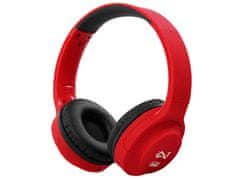 Trevi DJ 601 M slušalice, HiFi, 3.5mm jack, sklopive, crvene